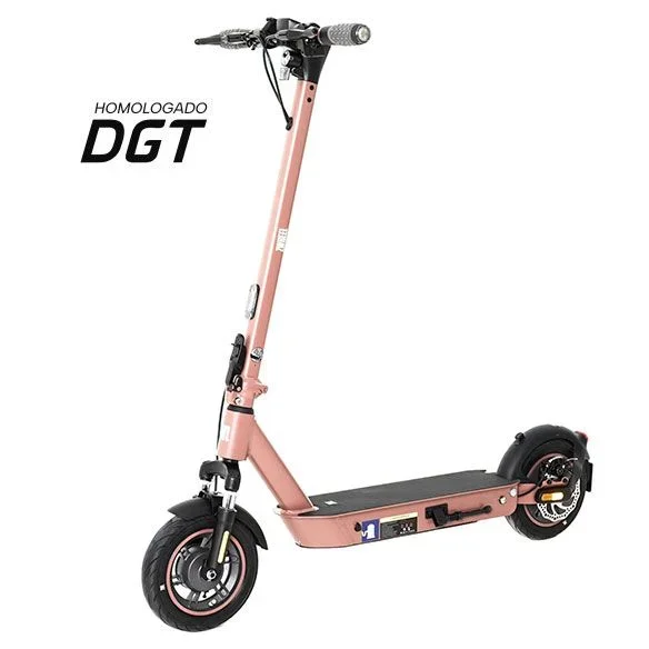 ZWHEEL ZFOX MAX Roasted Coffee | Patinete Eléctrico Adultos Homologado DGT – 800W MAX, 50km Autonomía, IP54 Resistencia al Agua, Ruedas 10″ – Llave NFC, Intermitentes, Doble Suspensión, Frenos AER
