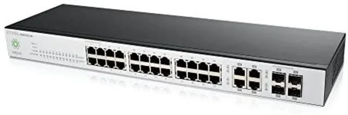 Zyxel NSW100-28 Gestionado L2 Gigabit Ethernet (10/100/1000) Negro, Gris