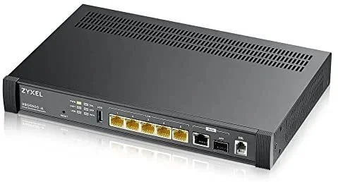 Zyxel SBG5500-A router Gigabit Ethernet Negro